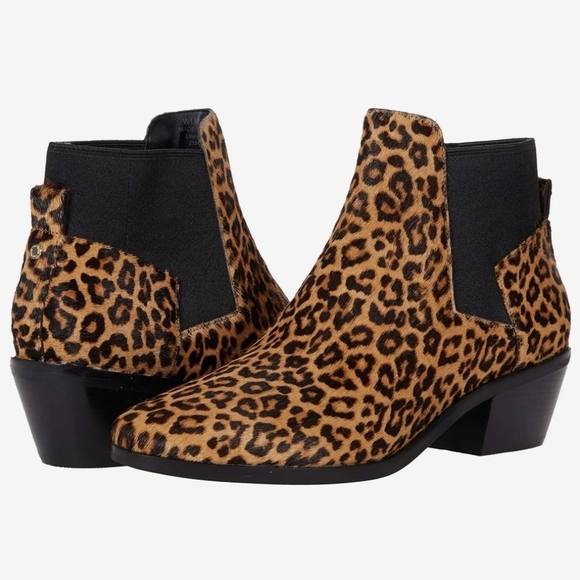 Cole Haan Shoes - Cole Haan Gia Printed Haircalf Ankle Bootie  Size 6.5